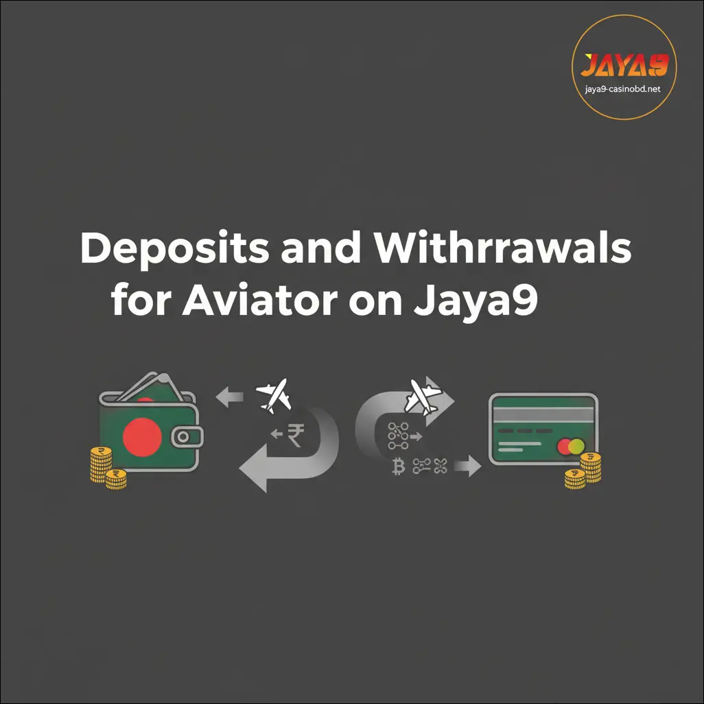 Deposits and Withdrawals for Aviator on Jaya9