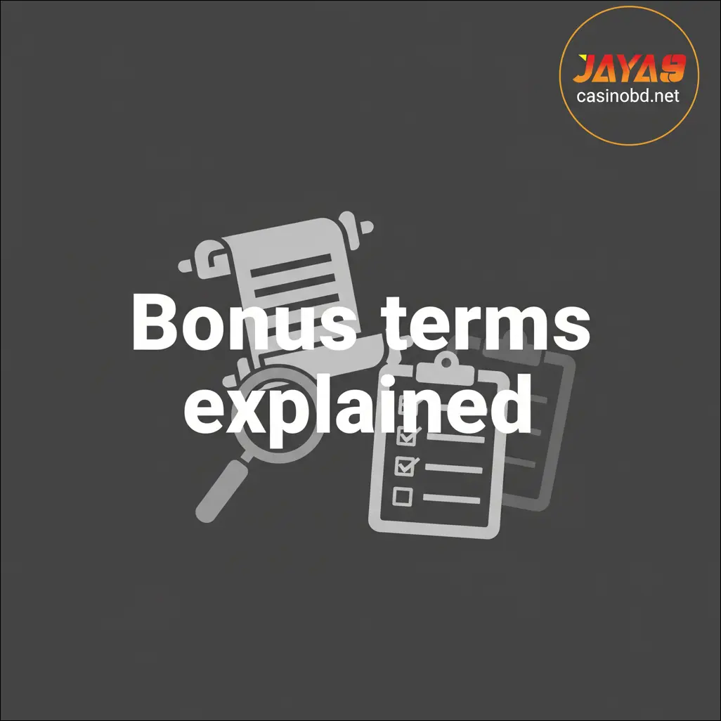 Bonus Terms Explained