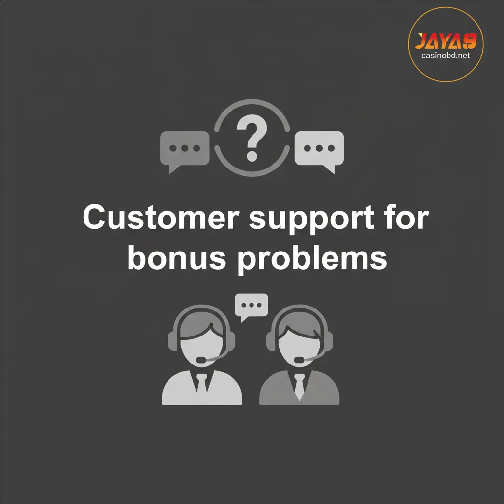 Customer Support for Bonus Problems