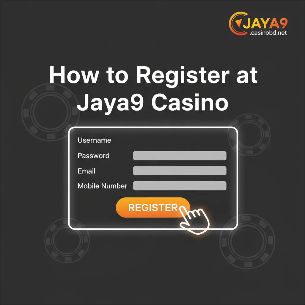 How to Register at Jaya9 Casino