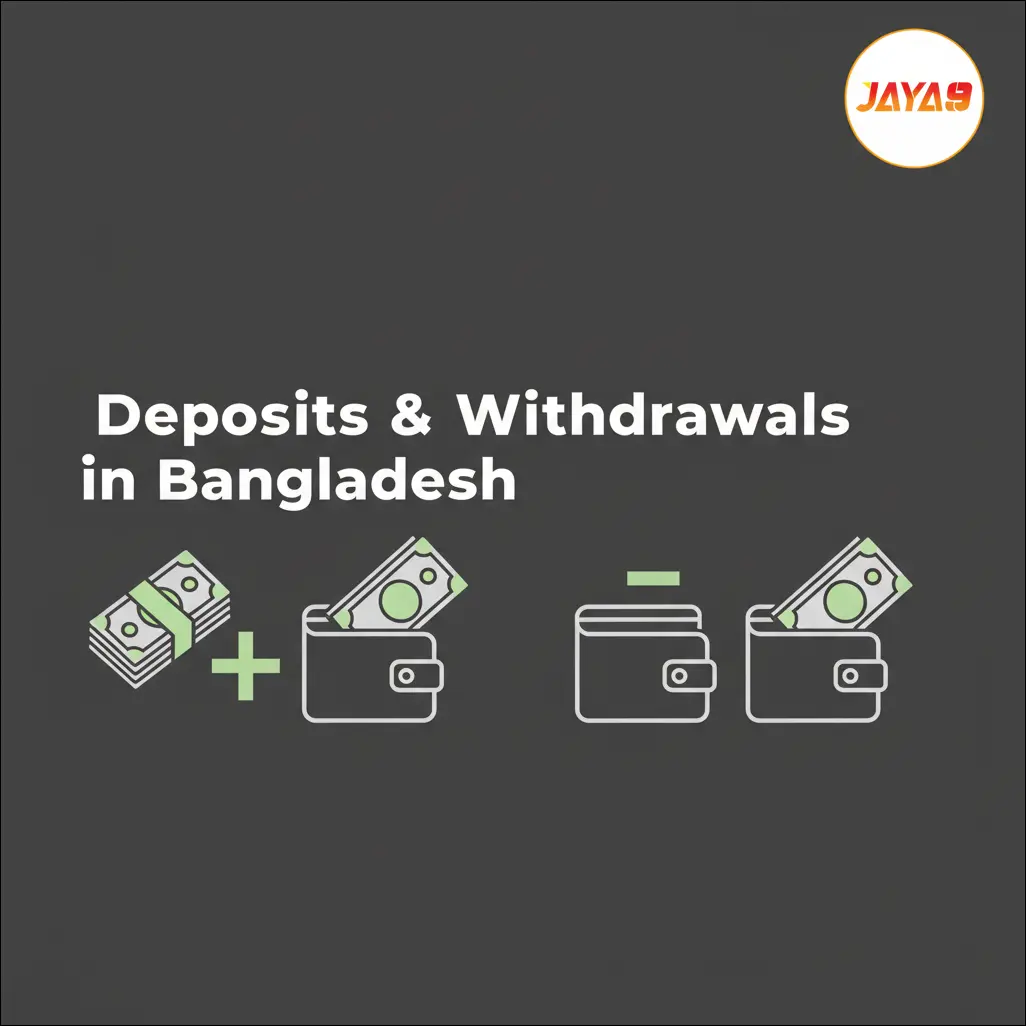 Deposits & Withdrawals in Bangladesh