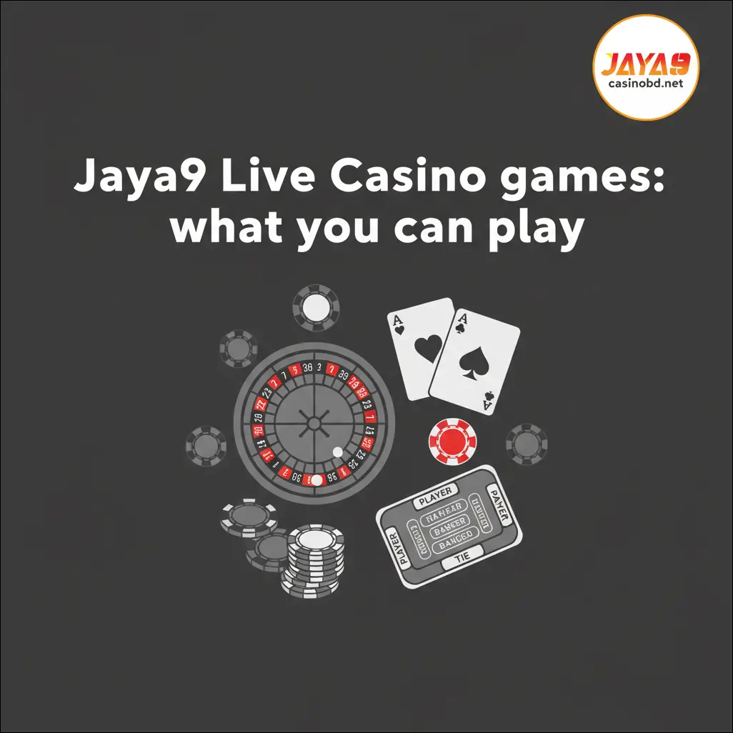 Jaya9 Live Casino Games: What You Can Play