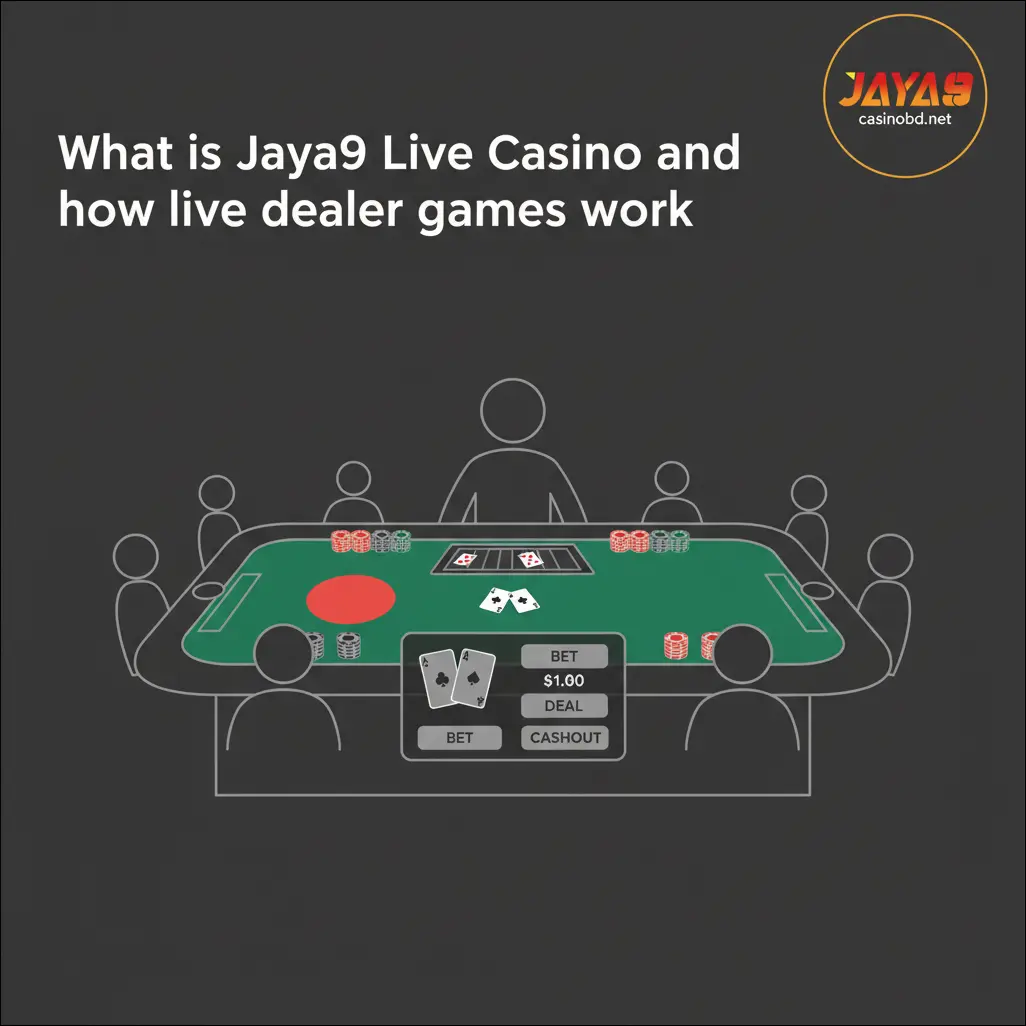 What is Jaya9 Live Casino and How Live Dealer Games Work