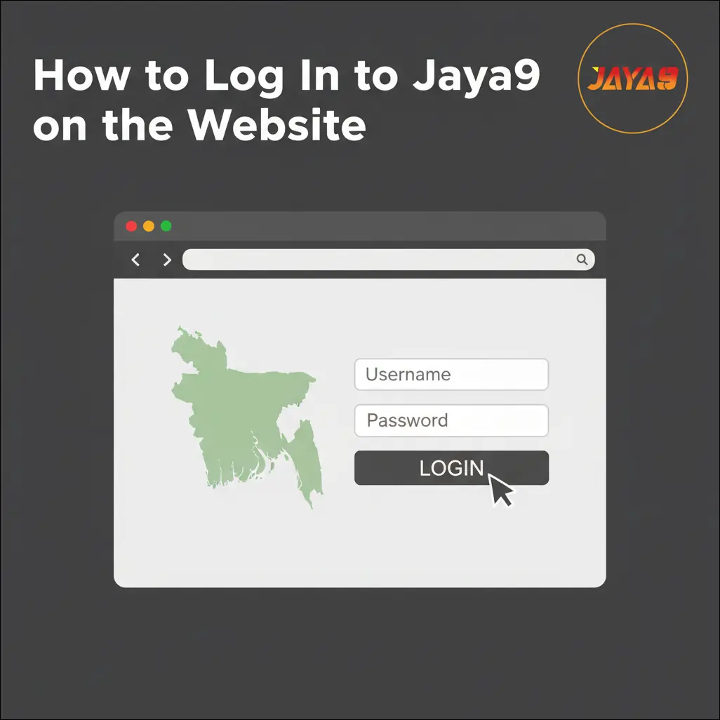 How to Log In to Jaya9 on the Website