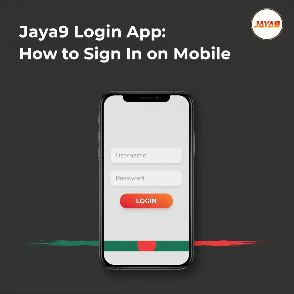Jaya9 Login App: How to Sign In on Mobile
