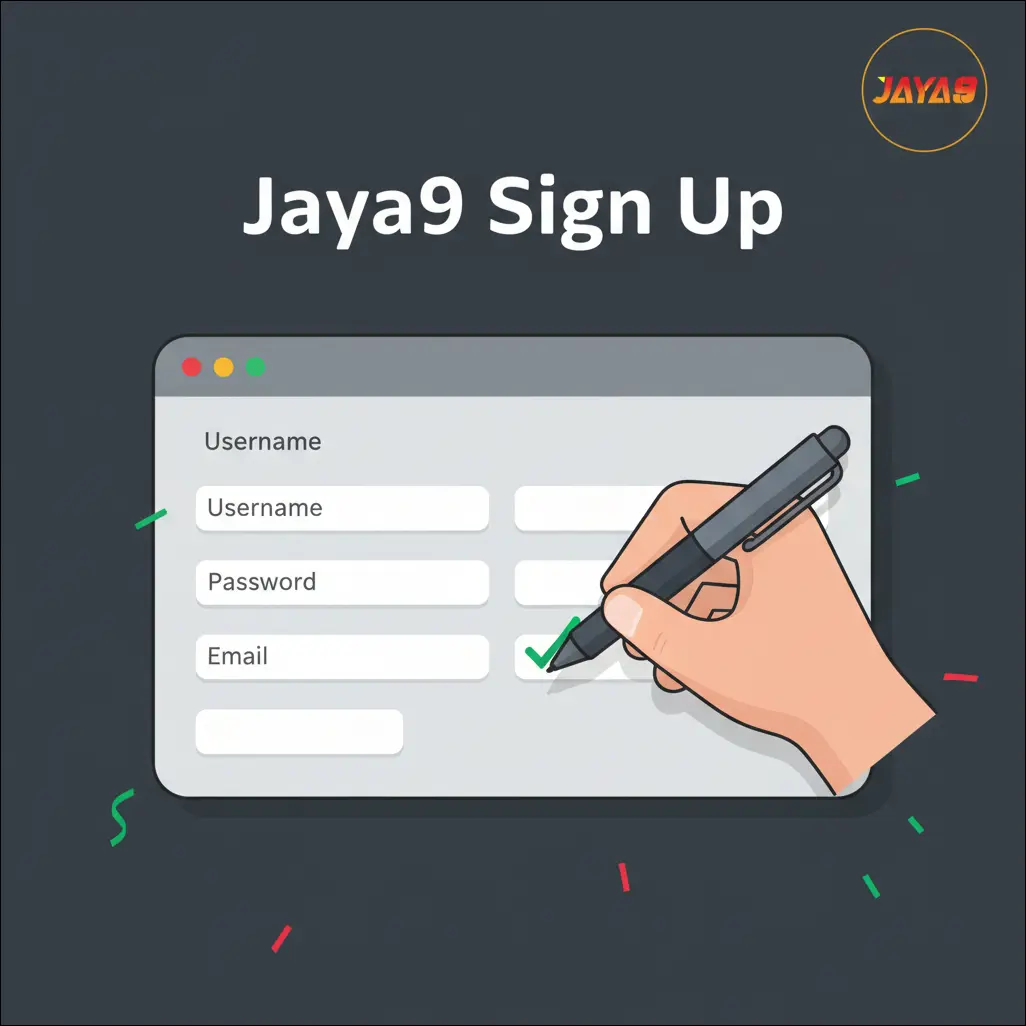 Jaya9 Sign Up
